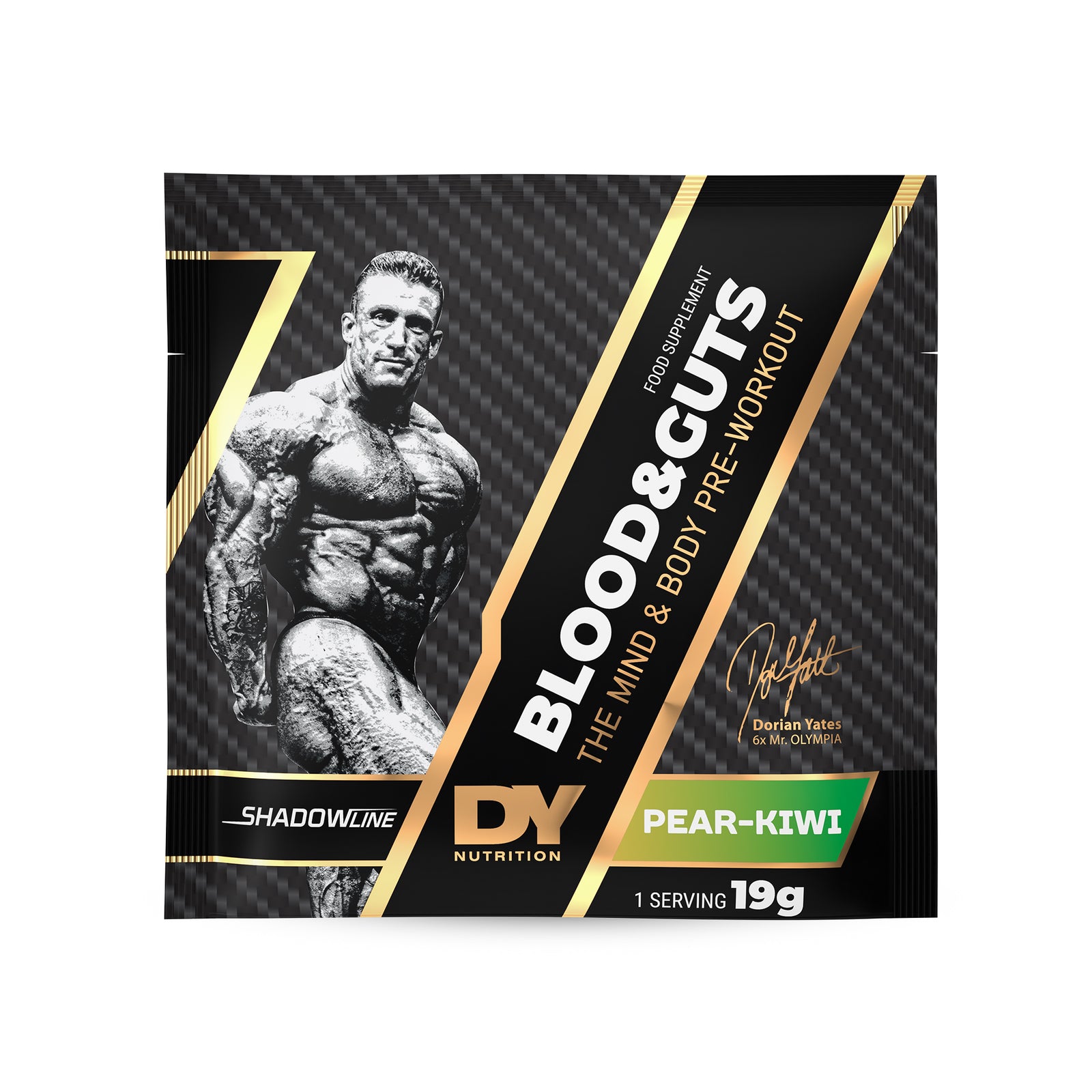 Blood Guts PreWorkout Sachet 19 g DY Nutrition Worldwide